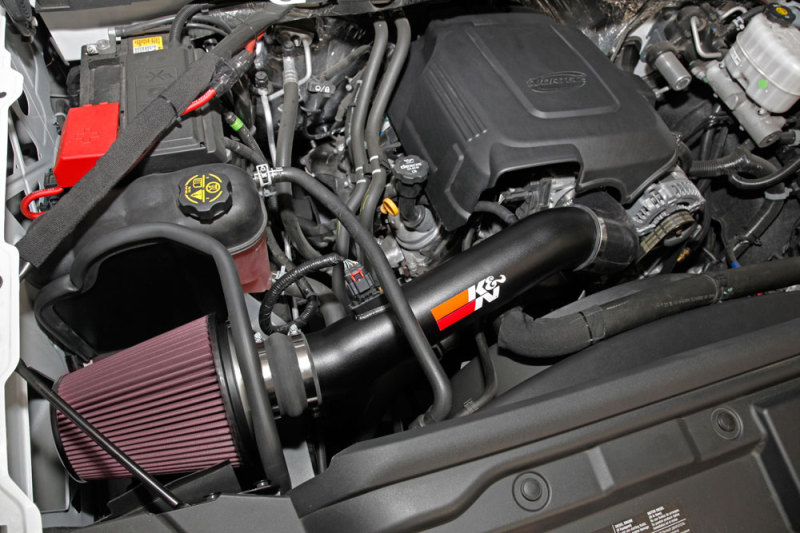 GMC Sierra 2500 Performance Air Intake - K&N Engineering - High Flow Performance Kit - `16-`19